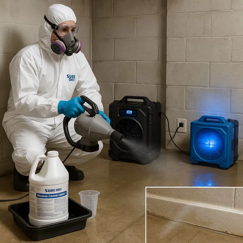 Sanitization and Odor Removal process in Rutherford, TN